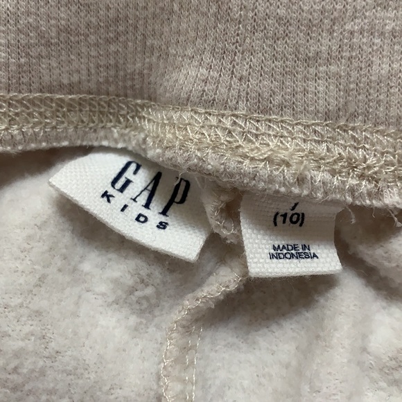 ⭐️GapKids tan-heather sweatpants size L CLOSET CLEAR OUT 2/$15 - Picture 3 of 4